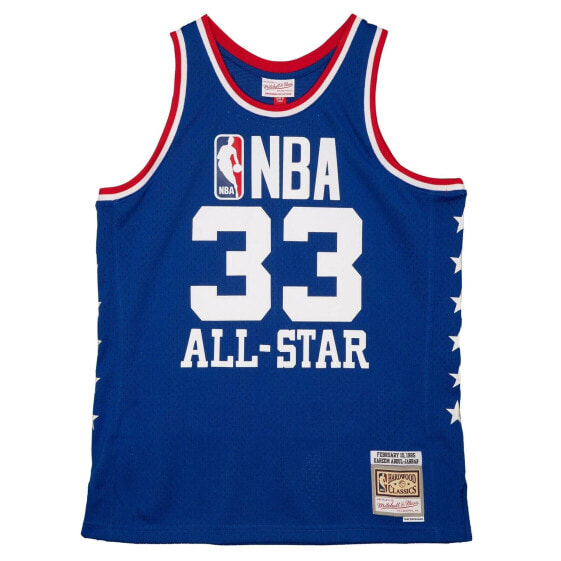 Mens Mitchell & Ness NBA SWINGMAN JERSEY ALL STAR 85 KAREEM ABDUL-JABBAR