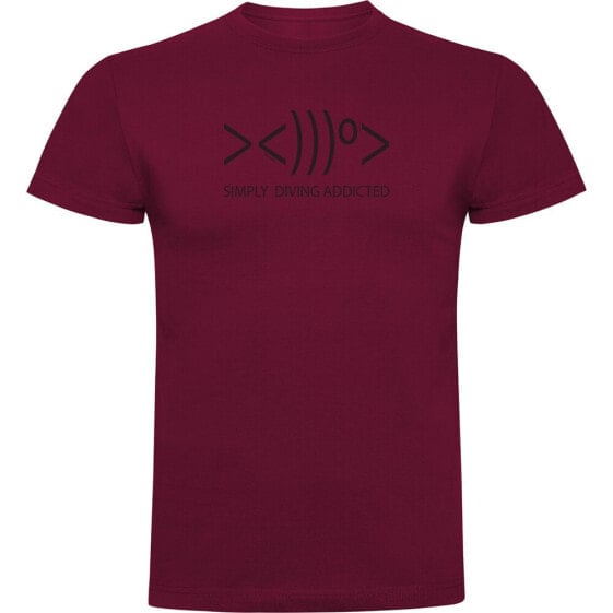 KRUSKIS Simply Diving Addicted short sleeve T-shirt