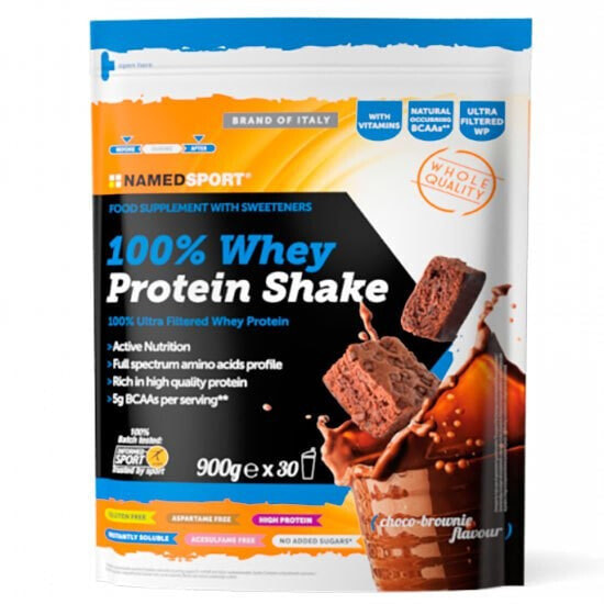 NAMED SPORT 100% Whey Protein 900g Choco Brownie