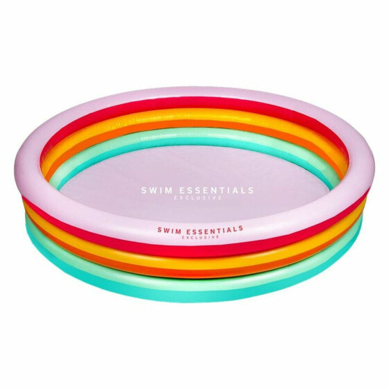 Бассейн Swim Essentials Inflatable pool Rainbow Pink
