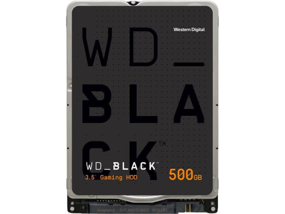 WD Black WD5000LPSX 500GB 7200 RPM 64MB Cache SATA 6.0Gb/s 2.5" Internal Hard Dr