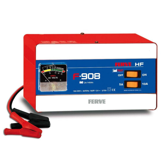 Зарядное устройство для стандартных аккумуляторов FERVE F-908 12V 5-10A