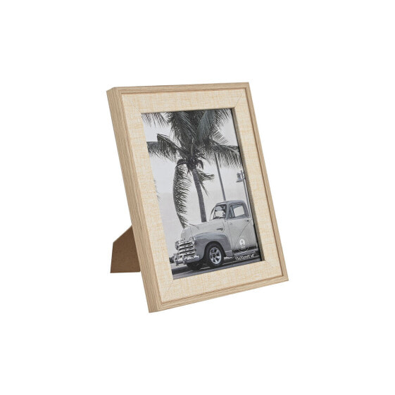 Фото рамка Home ESPRIT Натуральный Стеклянный Деревянный MDF романтик 20 x 1,8 x 25 cm