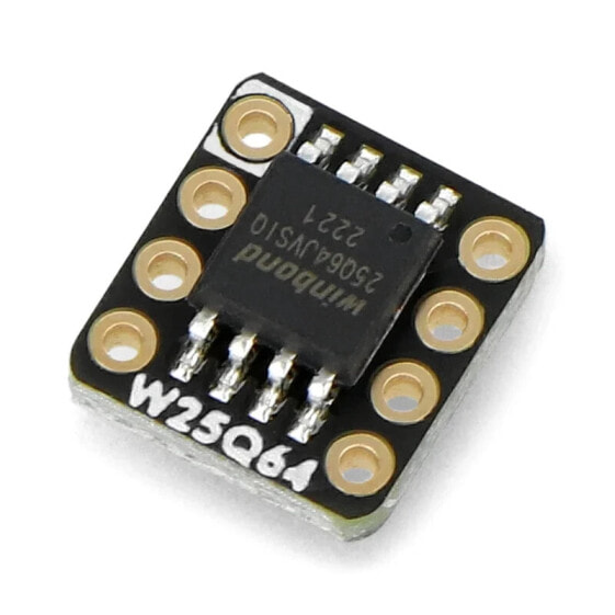 Flash memory module - QSPI DIP - W25Q64JVSSIQ - 64 Mb / 8 MB - Adafruit 5633