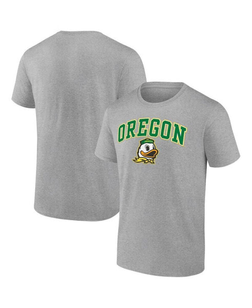 Men's Gray Oregon Ducks Campus T-shirt
