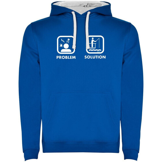 KRUSKIS Problem Solution Fish Two-Colour hoodie