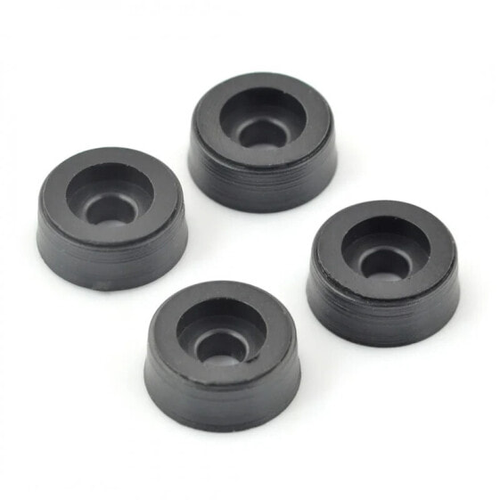 Kradex case legs - 13mm plastic - 4pcs