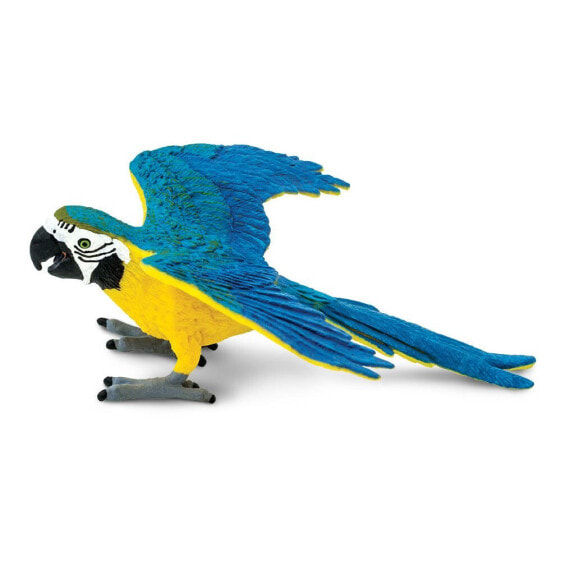SAFARI LTD Blue&Gold Macaw Figure