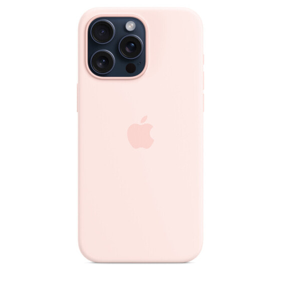 Apple iPhone 15 Pro Max Si Case Light Pink