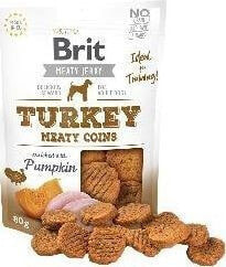 Brit Turkey Meaty coins Собака Закуска Турция 80 g 8595602543830