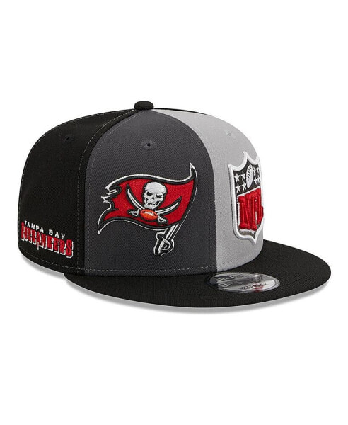 Men's Black, Gray Tampa Bay Buccaneers 2023 Sideline 9FIFTY Snapback Hat