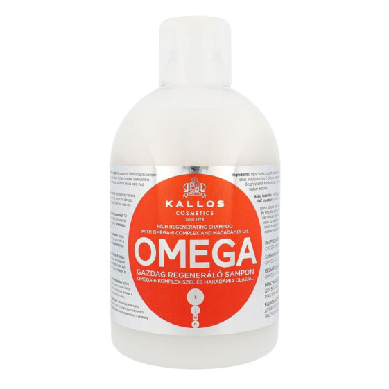 Kallos Cosmetics Omega 1000 ml shampoo für Frauen