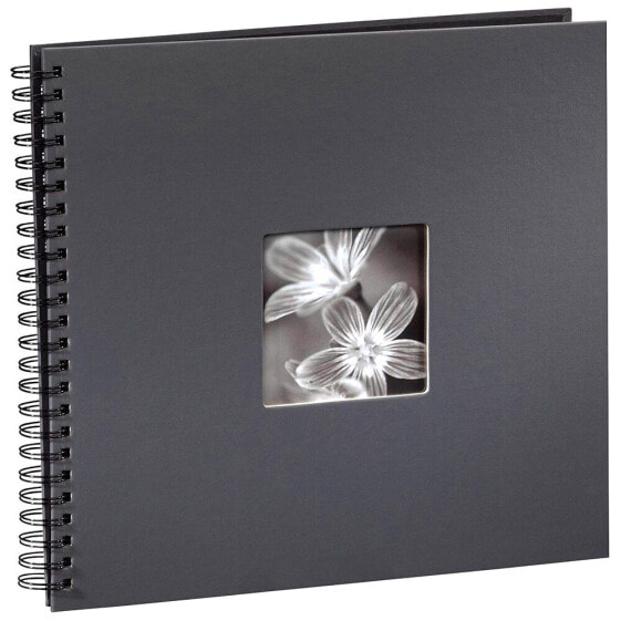 HAMA Fine Art Spiral 50 Black Pages Photo Album 36x32 cm