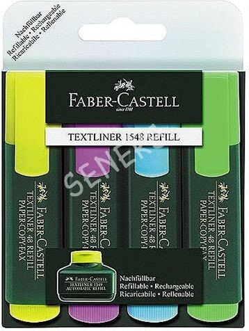 Faber-Castell Zakreślacze 48 w etui 4 kolory