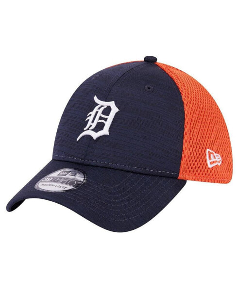 Men's Navy Detroit Tigers Neo 39THIRTY Flex Hat