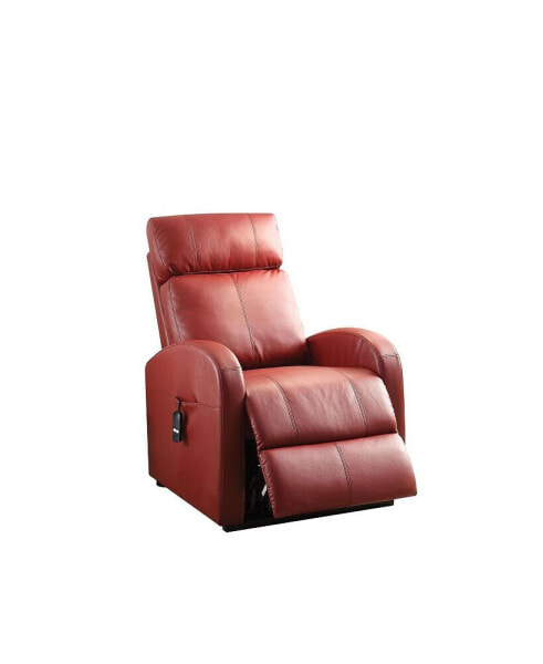 Ricardo Recliner Chair w/Power Lift in Red PU