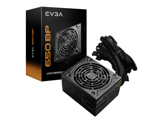 EVGA 650 BP, 80+ BRONZE 650W, 3 Year Warranty, Compact 120mm Size, Power Supply