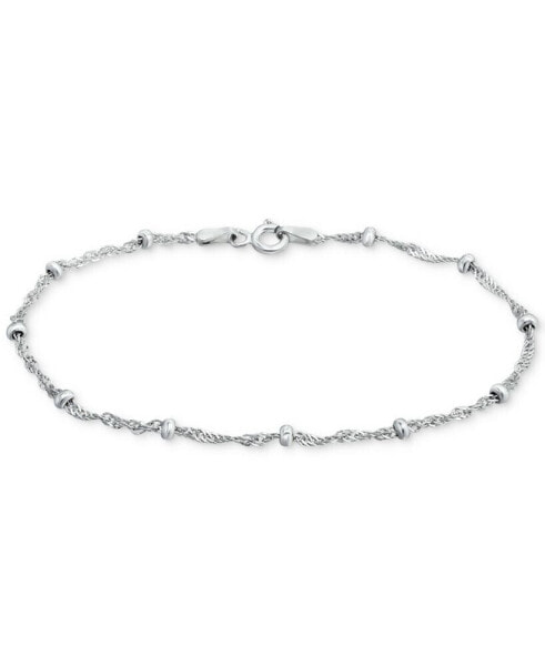 Браслет Giani Bernini Silver Singapore Small Chain.