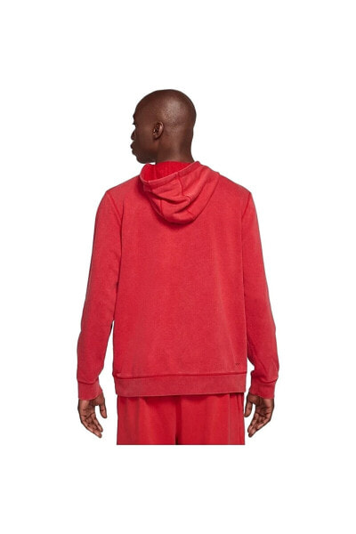 Air Jordan Nba Hoodie Erkek Kırmızı Basketbol Sweatshirt Da9860-687