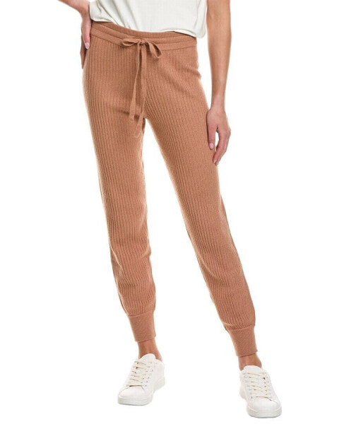 Spiritual Gangster Luxe Essential Rib Wool-Blend Jogger Pant Women's