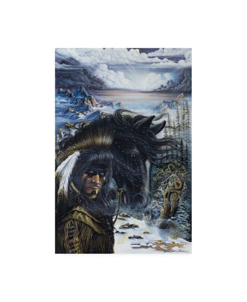 Dann Spider Warren The Messenger Canvas Art - 19.5" x 26"