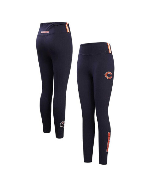 Women's Navy Chicago Bears Classic Jersey Leggings