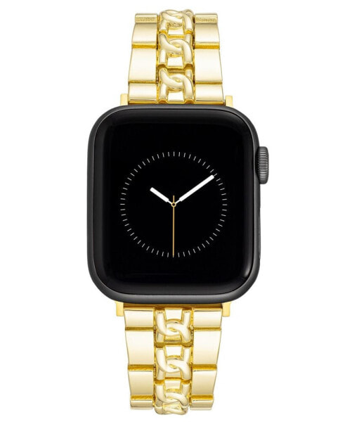 Women's Gold-Tone Alloy Bracelet Compatible with 38mm, 40mm and 41mm Apple Watch