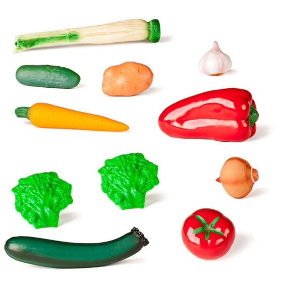 Фигурки игрушечные бренда Miniland "Овощи" 11 шт.