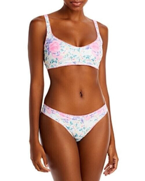 LoveShackFancy 281141 Bellan Bikini Set, Size Medium