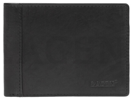 Men´s leather wallet 7176 Black