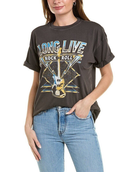 Girl Dangerous Long Live Rock & Roll T-Shirt Women's