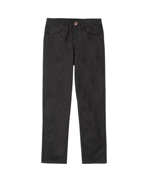 Husky Boys Uniform 5 Pocket Twill Pant