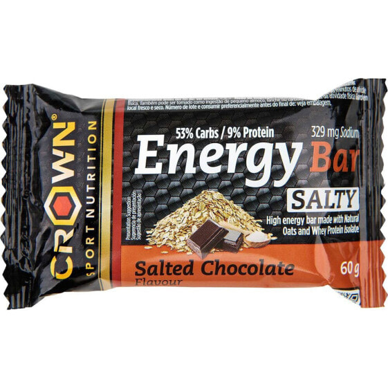 CROWN SPORT NUTRITION Salty Chocolate Energy Bar 60g