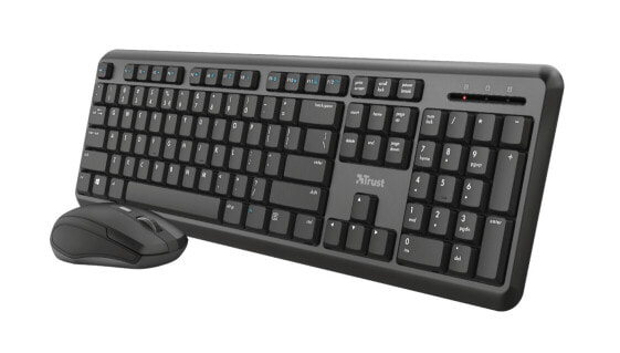 Trust Ody - Tastatur-und-Maus-Set - kabellos - Keyboard - QWERTZ
