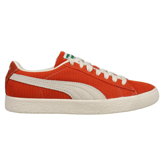 Puma Butter Goods X Basket Vtg Lace Up Mens Orange Sneakers Casual Shoes 381099