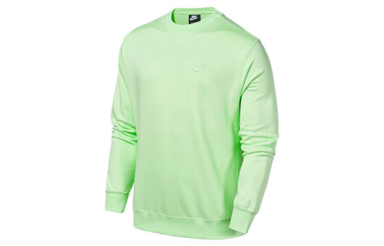 Толстовка мужская Nike NSW Club French Terry 休闲运动圆领 BV2667-376, цвет: зеленый