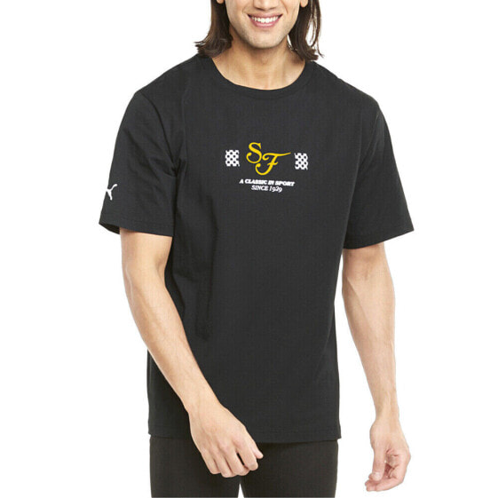 Puma Sf Race Statement Logo Crew Neck Short Sleeve T-Shirt Mens Size S Casual T