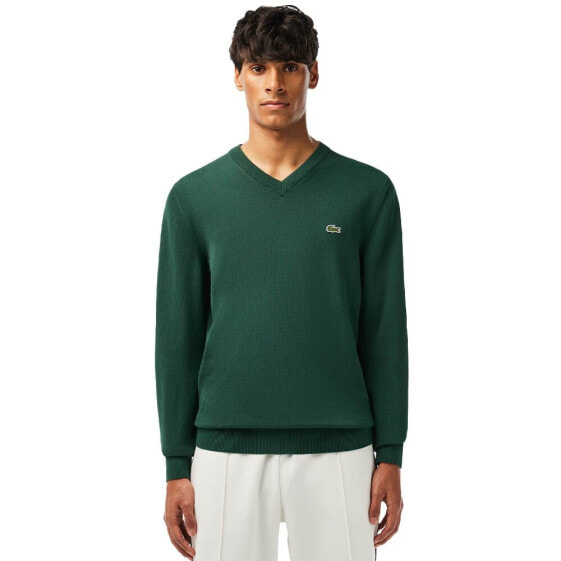 LACOSTE AH1951 V Neck Sweater