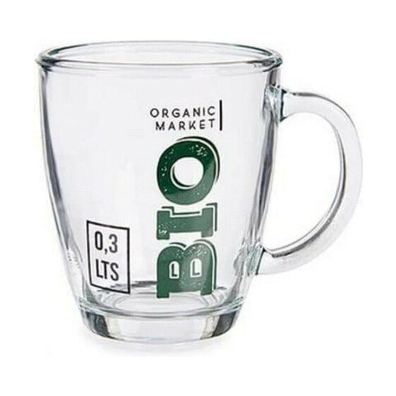 Кружка Mug Bio Прозрачный Cтекло 6 штук (320 ml)