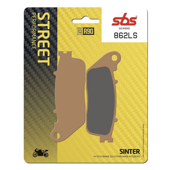 Тормозные колодки SBS Hi-Tech Street 862LS Sintered Brake Pads