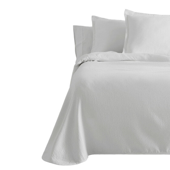 Bedspread (quilt) Alexandra House Living Rice White 205 x 280 cm (2 Pieces)