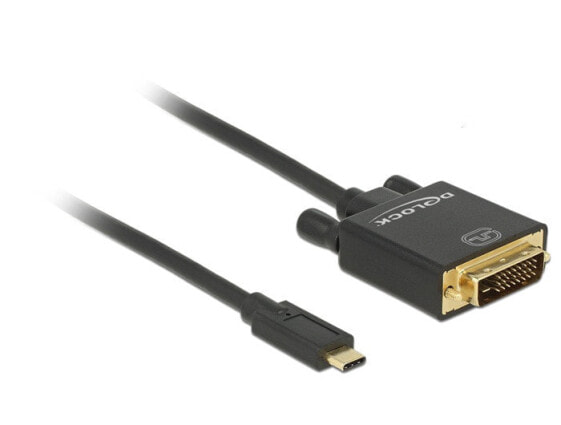 Переходник Delock USB-C/DVI 24+1 - 3840 x 2160 пикселей