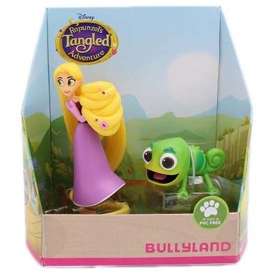 Фигурка BULLYLAND Disney Rapunzel And Green Pascal 2 Figures Tangled (Рапунцель)