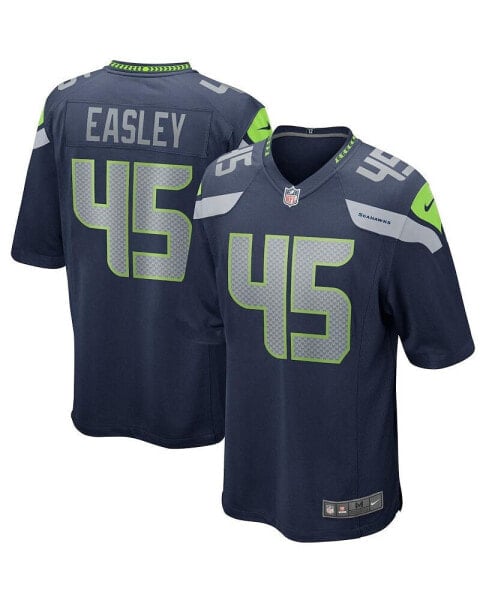 Men's Kenny Easley College Navy Seattle Seahawks Game Retired Player Jersey