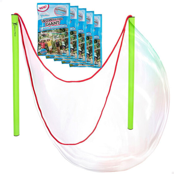 Игрушка на улицу CB RIDERS Набор для создания гигантских пузырей Giant Bubble Kit 5 Envelopes Wowmazing Soap