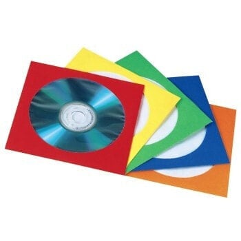 Hama 00078369, Sleeve case, 1 discs, Multicolour, Paper, 120 mm, 125 mm