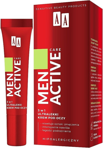 Ultraleichte Augencreme 3in1