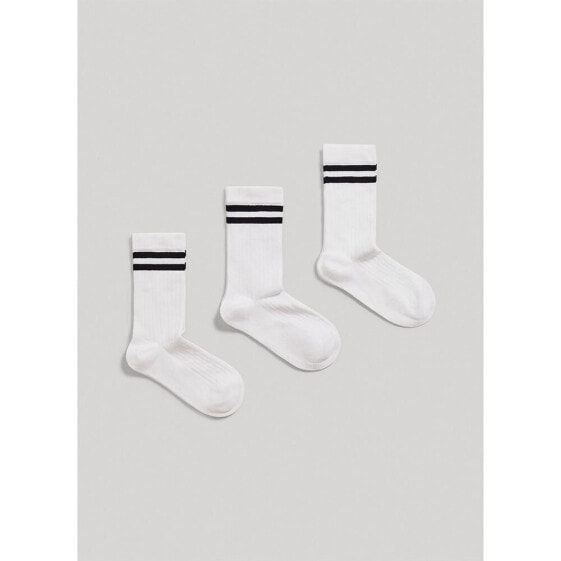 PEPE JEANS Rib crew socks 3 pairs