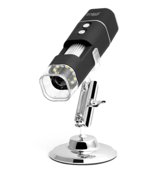 Technaxx TX-158 - Digital microscope - Black - Silver - 1000x - 50x - LED - White