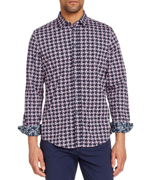 Рубашка для мужчин BROOKLYN BRIGADE Slim-Fit All Knit Queensland с длинными рукавами
